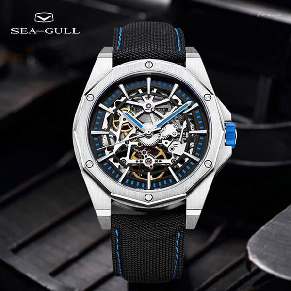 seagull watch 43mm hollow perspective simple personality 50 meter waterproof casual business 6095 wristwatches, Slivery;brown
seagull watch 43mm hollow perspective simple personality 50 meter waterproof casual business 6095 wristwatches, Slivery;brown