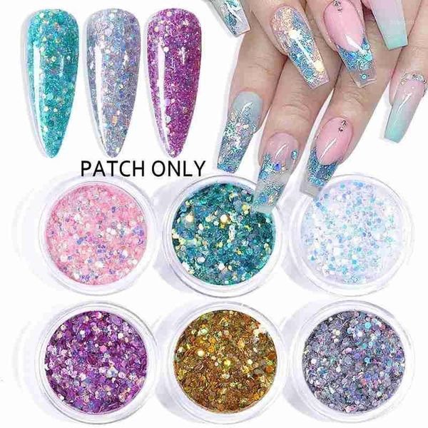nail decoration sequins mermaid glitter flakes sparkly 3d hexagon colorful silver butterfly patch set manicure1, Silver;gold
nail decoration sequins mermaid glitter flakes sparkly 3d hexagon colorful silver butterfly patch set manicure1, Silver;gold