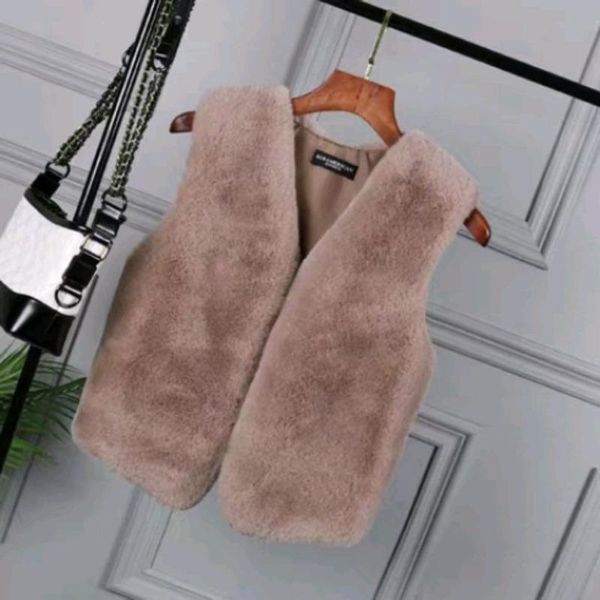 women's fur & faux ladies short coats femme elegant vest soft sleeveless jackets women loose autumn winter fashion faxu waistcoats, Black
women's fur & faux ladies short coats femme elegant vest soft sleeveless jackets women loose autumn winter fashion faxu waistcoats, Black