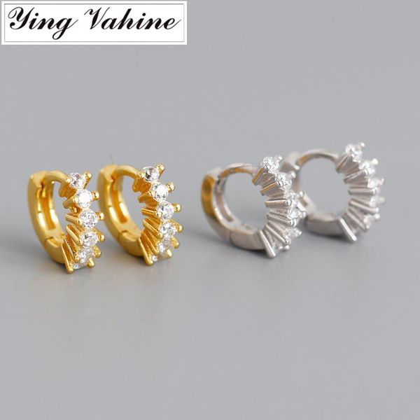 stud ying vahine 100% 925 sterling silver fashion & modern style sparkling zircon earrings for women, Golden;silver
stud ying vahine 100% 925 sterling silver fashion & modern style sparkling zircon earrings for women, Golden;silver