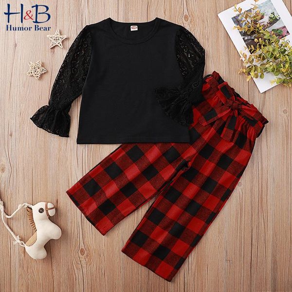 clothing sets humor bear girl clothes set autumn long sleeve lace patchwork +plaid printed pants 2pcs causal toddler kids outf, White
clothing sets humor bear girl clothes set autumn long sleeve lace patchwork +plaid printed pants 2pcs causal toddler kids outf, White