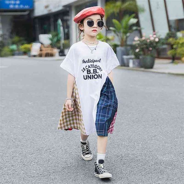 summer patchwork loose kids 8 10 12 years short-sleeve big girls casual dress 210329, Red;yellow
summer patchwork loose kids 8 10 12 years short-sleeve big girls casual dress 210329, Red;yellow