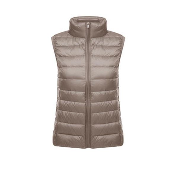 women's vests 2021 women ultralight vest autumn winter coat sleeveless jackets down casual waistcoat basic coats plus size, Black;white
women's vests 2021 women ultralight vest autumn winter coat sleeveless jackets down casual waistcoat basic coats plus size, Black;white