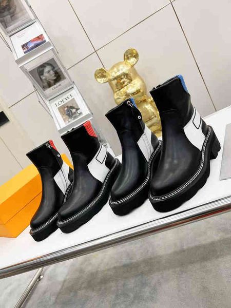 Boots 2022 women's designer leather women boots desert bootss leathers rough winter designers shoes high heel shoelace box 9ZN2, Black
Boots 2022 women's designer leather women boots desert bootss leathers rough winter designers shoes high heel shoelace box 9ZN2, Black