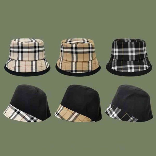 brand cap 21ss british style classic grid pattern wide brim bucket hats designers fashion charm women spring autumn casu, Blue;gray
brand cap 21ss british style classic grid pattern wide brim bucket hats designers fashion charm women spring autumn casu, Blue;gray