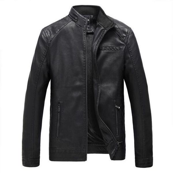 men's fur & faux 2021 vxo brand pu leather jacket men motorcycle mens fashion elastic fleece outerwear, Black
men's fur & faux 2021 vxo brand pu leather jacket men motorcycle mens fashion elastic fleece outerwear, Black