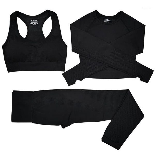 yoga outfits women seamless set fitness sports suits gym cloth long sleeve shirts high waist running leggings workout pants bra1, White;red
yoga outfits women seamless set fitness sports suits gym cloth long sleeve shirts high waist running leggings workout pants bra1, White;red