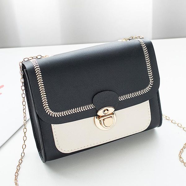 spring korean lock mini square bag women 2021 embroidered color stitching wild shoulder student mobile phone bags
spring korean lock mini square bag women 2021 embroidered color stitching wild shoulder student mobile phone bags