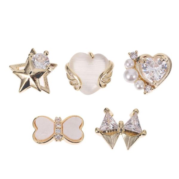 5pcs unique nail patch ornaments decorative studs diy manicure accessories art decorations, Silver;gold
5pcs unique nail patch ornaments decorative studs diy manicure accessories art decorations, Silver;gold