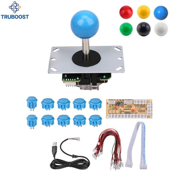 game controllers & joysticks arcade joystick diy kits 4/8 way 5pin cable fighting stick push buttons usb board
game controllers & joysticks arcade joystick diy kits 4/8 way 5pin cable fighting stick push buttons usb board
