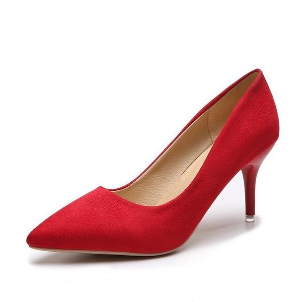 dress shoes large size 34-44 women high heels female classics basic pumps pointed toe slip on casual bridal, Black
dress shoes large size 34-44 women high heels female classics basic pumps pointed toe slip on casual bridal, Black