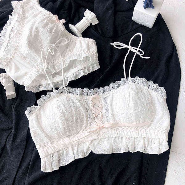 nxy set wriufred vintage cotton wire tube bra set comfortable chic underwear fying lace side large size lingerie brief sets 1127, Red;black
nxy set wriufred vintage cotton wire tube bra set comfortable chic underwear fying lace side large size lingerie brief sets 1127, Red;black
