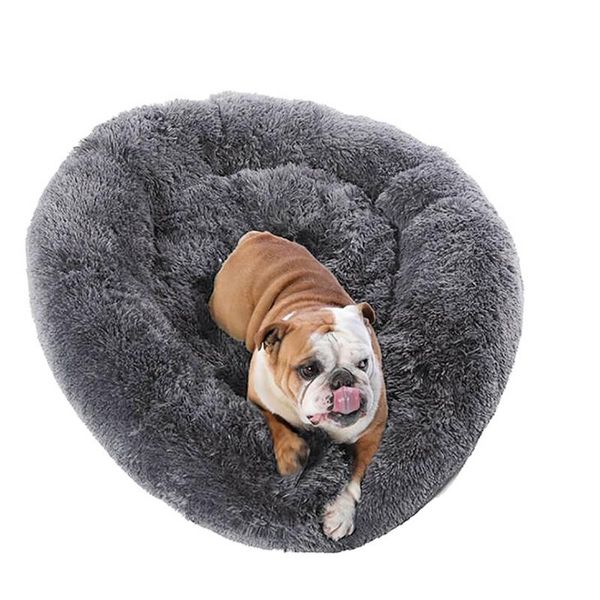 40# dog round cat winter warm sleeping bag long plush soft pet bed calming super mat cushion beds & furniture
40# dog round cat winter warm sleeping bag long plush soft pet bed calming super mat cushion beds & furniture