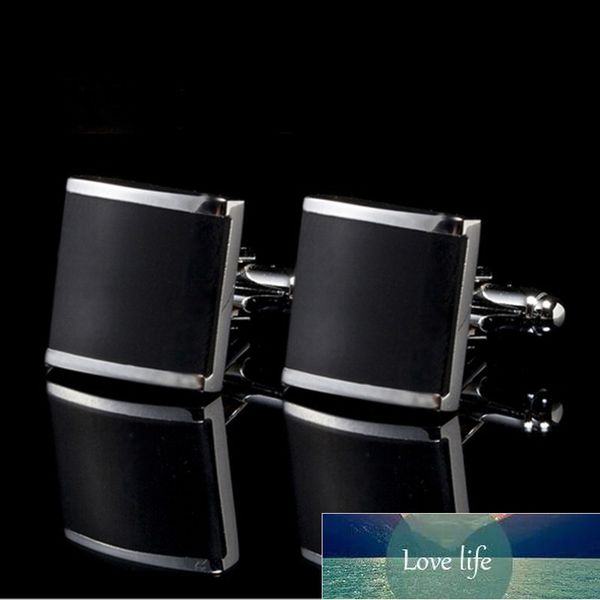 fashion simple geometry shape design men's shirt cuff links high-end men's formal wear business long sleeve shirt cufflinks, Black;gray
fashion simple geometry shape design men's shirt cuff links high-end men's formal wear business long sleeve shirt cufflinks, Black;gray