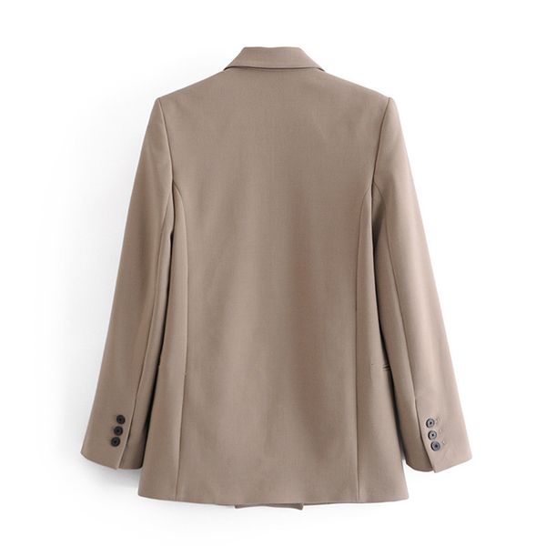 women's suits & blazers taped neck double jacket breasted khaki long sleeve colour vintage blazer wear, White;black
women's suits & blazers taped neck double jacket breasted khaki long sleeve colour vintage blazer wear, White;black