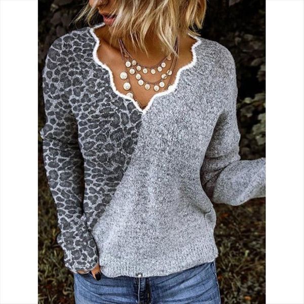 womens elegant printed sweaters autumn winter vintage pullovers v neck ladies casual long sleeve sweater, White;black
womens elegant printed sweaters autumn winter vintage pullovers v neck ladies casual long sleeve sweater, White;black