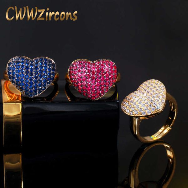 resizable gold color blue cubic zirconia crystal love heart shape promise rings for wedding women party jewelry r185 210714, Slivery;golden
resizable gold color blue cubic zirconia crystal love heart shape promise rings for wedding women party jewelry r185 210714, Slivery;golden