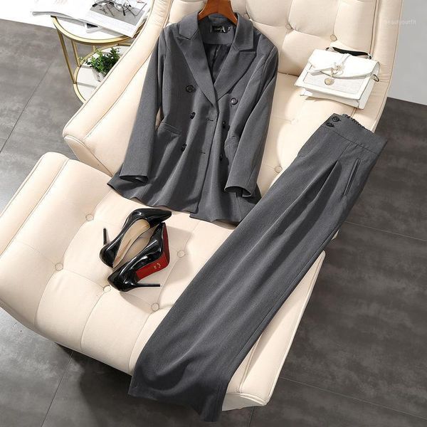 women's suits & blazers work fashion pant 2 piece set for women blazer jacket leg wide pants trouser office lady slim casual suit sprin, White;black
women's suits & blazers work fashion pant 2 piece set for women blazer jacket leg wide pants trouser office lady slim casual suit sprin, White;black