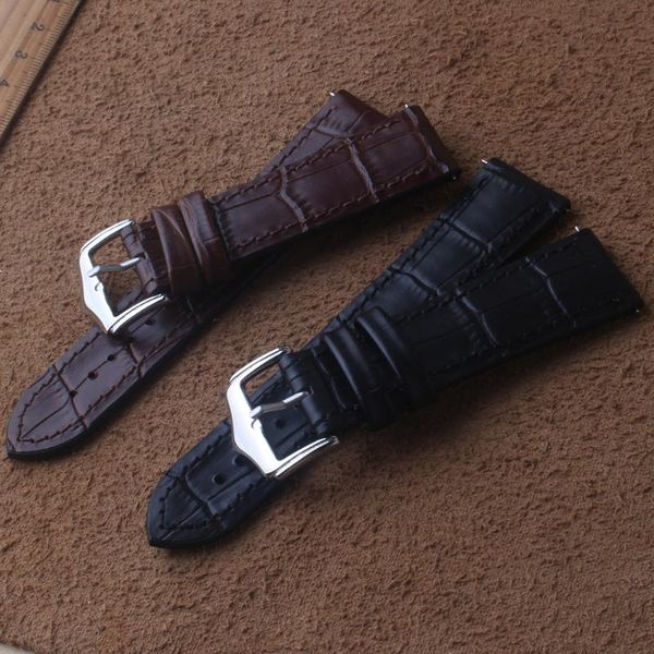 watch bands crocodile pattern handmade genuine leather 22mm strap watchbands with rubber bottom black brown band bracelets
watch bands crocodile pattern handmade genuine leather 22mm strap watchbands with rubber bottom black brown band bracelets