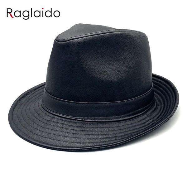 fedora hat faux leather head circumference 57-60cm street headwear men women spring autumn stylish warm hats wide brim, Blue;gray
fedora hat faux leather head circumference 57-60cm street headwear men women spring autumn stylish warm hats wide brim, Blue;gray