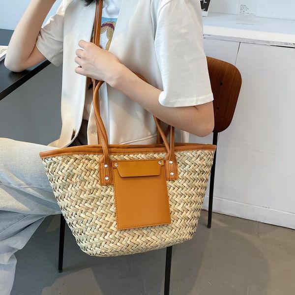 evening bags straw bag women hand-woven handbag quality leather shoulder beach rattan totes lager capacity shopping travel bolsos
evening bags straw bag women hand-woven handbag quality leather shoulder beach rattan totes lager capacity shopping travel bolsos