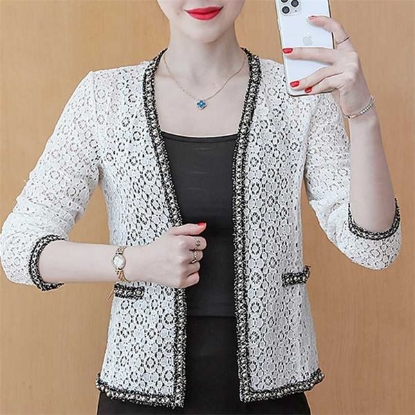 autumn women hollow lace jacket coat long sleeve v-neck cardigan s for woman c989 211014, Black;brown
autumn women hollow lace jacket coat long sleeve v-neck cardigan s for woman c989 211014, Black;brown