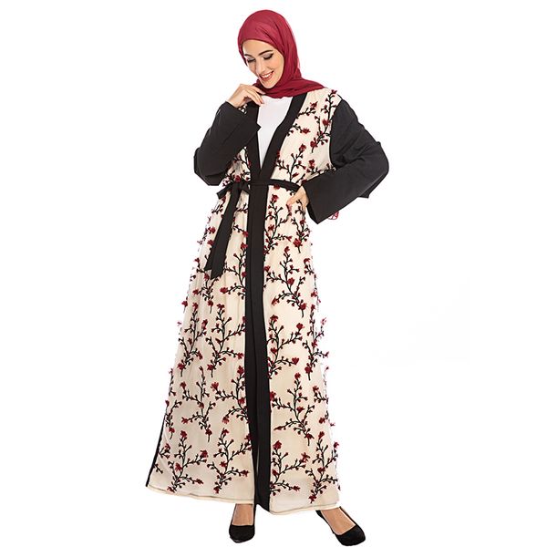 floral dubai abaya kimono hijab muslim dress turkish islamic clothing abayas for women kaftan caftan robe islam namaz elbise, Red
floral dubai abaya kimono hijab muslim dress turkish islamic clothing abayas for women kaftan caftan robe islam namaz elbise, Red
