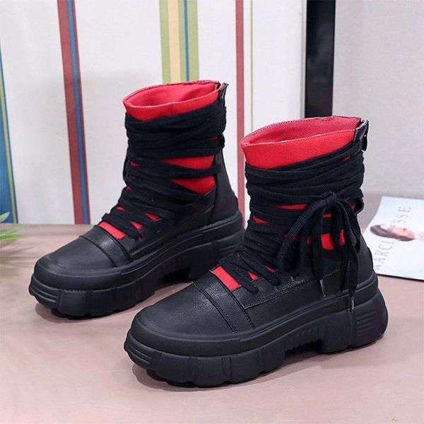 boots autumn winter woman fashion ankle ulzzang platform canvas leather women's round toe shoes women thick sole black
boots autumn winter woman fashion ankle ulzzang platform canvas leather women's round toe shoes women thick sole black