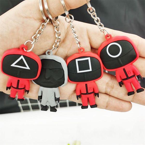 tv squid game key-chain popular toy anime surrounding wooden people pontang acrylic keychains pendant 4152, Silver
tv squid game key-chain popular toy anime surrounding wooden people pontang acrylic keychains pendant 4152, Silver