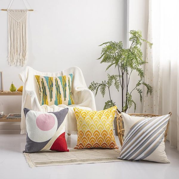 pillow case nordic fresh style cushion cover embroidery pattern abstract geometric throw soft comfort for sofa car home decor
pillow case nordic fresh style cushion cover embroidery pattern abstract geometric throw soft comfort for sofa car home decor