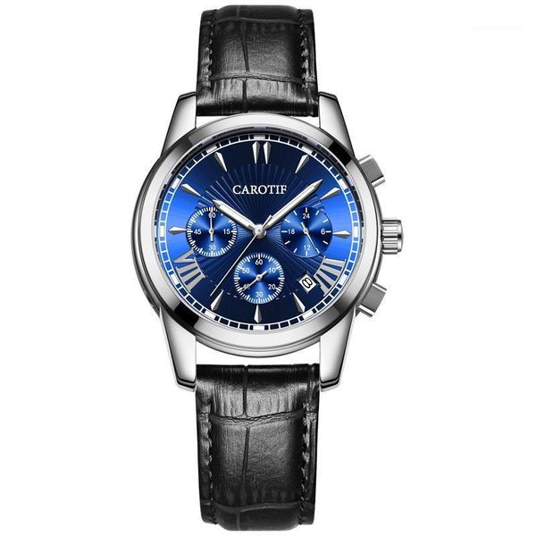 wristwatches relogio masculino men's watch fashion leather quartz casual sports luxury hombre hour male clock 2021, Slivery;brown
wristwatches relogio masculino men's watch fashion leather quartz casual sports luxury hombre hour male clock 2021, Slivery;brown