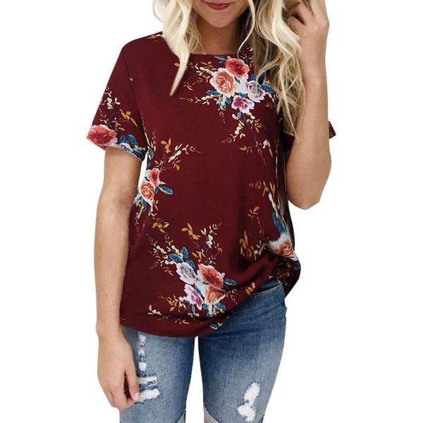 women's t-shirt flower clothing 2021 t-shirts with short sleeve woman for women tee shirt femme, White
women's t-shirt flower clothing 2021 t-shirts with short sleeve woman for women tee shirt femme, White