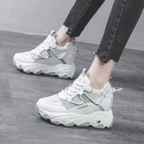 Women Sneakers 2020 Glitter Platform Sneakers Women Casual Shoes Chunky Sneaker 6CM Increase Designer Thick Sole Dad Shoes, Green
Women Sneakers 2020 Glitter Platform Sneakers Women Casual Shoes Chunky Sneaker 6CM Increase Designer Thick Sole Dad Shoes, Green