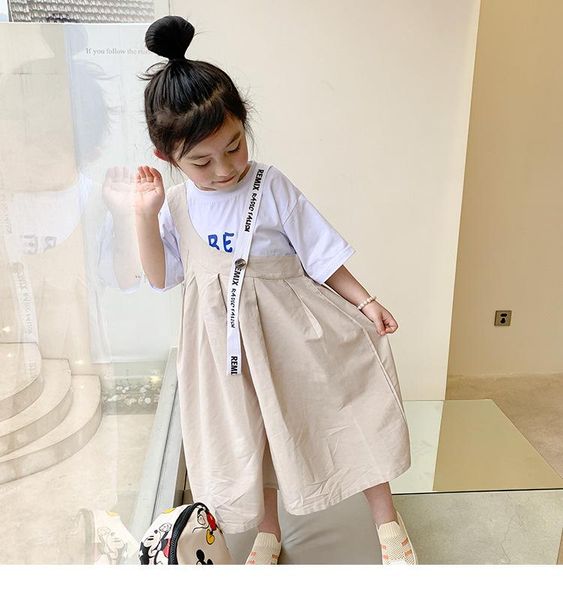 trousers children's casual wide-leg pants girls spring stitching overalls baby's loose toddler, Blue
trousers children's casual wide-leg pants girls spring stitching overalls baby's loose toddler, Blue