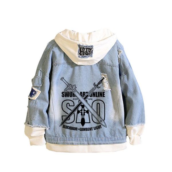 sword art online sao print harajuku women streetwear touhou project long hooded denim jacket sweatshirt japanese hoodies women's jack, Black;brown
sword art online sao print harajuku women streetwear touhou project long hooded denim jacket sweatshirt japanese hoodies women's jack, Black;brown