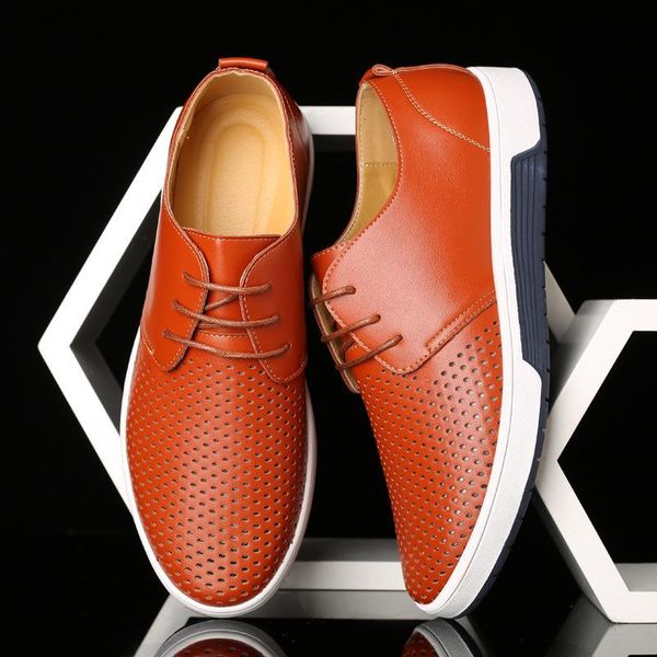 dress shoes male casual hollow breathable lightweight men solid color fashion classic leather summer outdoor business footwear, Black
dress shoes male casual hollow breathable lightweight men solid color fashion classic leather summer outdoor business footwear, Black