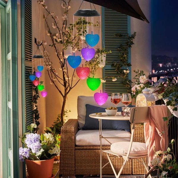 solar lamps led wind chimes light colorful gradient heart-shaped rice ball mobile lamp waterproof outdoor energy bulbs abs
solar lamps led wind chimes light colorful gradient heart-shaped rice ball mobile lamp waterproof outdoor energy bulbs abs