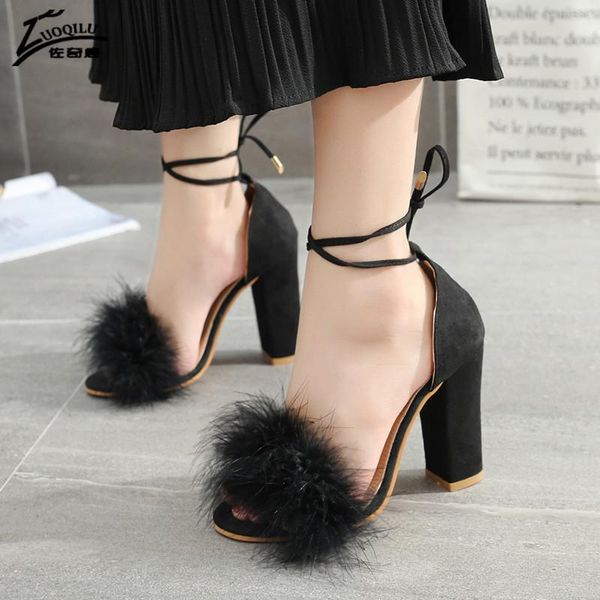 dress shoes high heels pumps women fur peep toes buckle strap wedding ladies sandals thick ankle 2021, Black
dress shoes high heels pumps women fur peep toes buckle strap wedding ladies sandals thick ankle 2021, Black