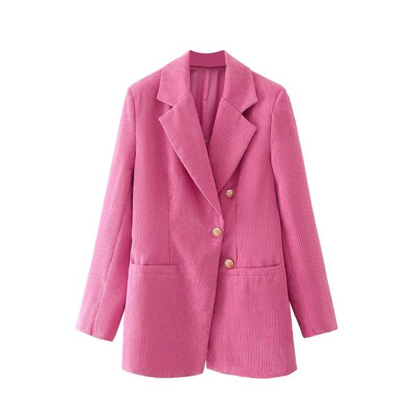 women's suits & blazers women fashion single button corduroy blazer coat vintage long sleeve welt pockets female outerwear suit chic ve, White;black
women's suits & blazers women fashion single button corduroy blazer coat vintage long sleeve welt pockets female outerwear suit chic ve, White;black