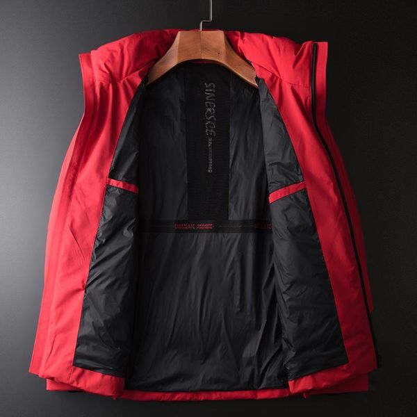 men's down & parkas red mens jackets luxury stand collar white duck and coats winter slim fit man plus size 4xl rrlu, Black
men's down & parkas red mens jackets luxury stand collar white duck and coats winter slim fit man plus size 4xl rrlu, Black