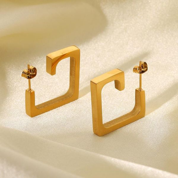stud stainless steel women's geometric earrings gold hoops huggie oorbellen aretes brincos bijoux femme piercing pendientes, Golden;silver
stud stainless steel women's geometric earrings gold hoops huggie oorbellen aretes brincos bijoux femme piercing pendientes, Golden;silver