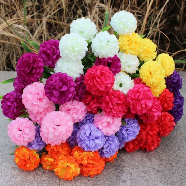 decorative flowers & wreaths 7 flower heads multicolor silk hydrangea artificial white wedding small bouquet fake christmas part
decorative flowers & wreaths 7 flower heads multicolor silk hydrangea artificial white wedding small bouquet fake christmas part
