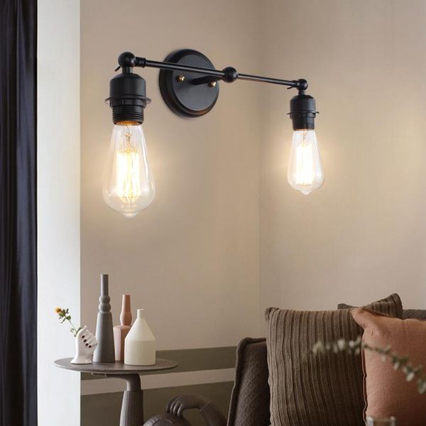 retro 2 heads small wall lamp vintage black light led e27 for bedroom bedside aisle living room decor lamps
retro 2 heads small wall lamp vintage black light led e27 for bedroom bedside aisle living room decor lamps