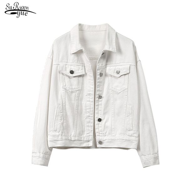 korean jean jacket clothing spring and autumn clothes women denim white coats female short loose ladies 11994 210521, Black;brown
korean jean jacket clothing spring and autumn clothes women denim white coats female short loose ladies 11994 210521, Black;brown