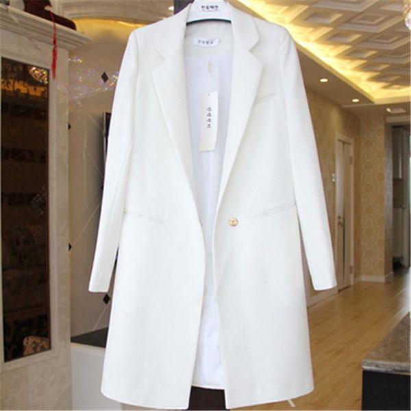 women's suits & blazers 2021 spring autumn women small suit plus size long sleeve jacket casual female slim wild windbreaker coat, White;black
women's suits & blazers 2021 spring autumn women small suit plus size long sleeve jacket casual female slim wild windbreaker coat, White;black