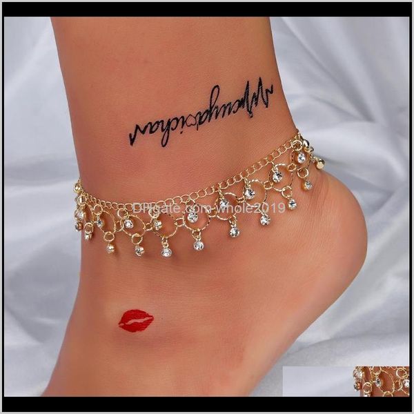 drop delivery 2021 round beaded bohemian anklet for women aessories gold layers leaf barefoot sandals foot leg bracelet jewelry gift anklets, Red;blue
drop delivery 2021 round beaded bohemian anklet for women aessories gold layers leaf barefoot sandals foot leg bracelet jewelry gift anklets, Red;blue