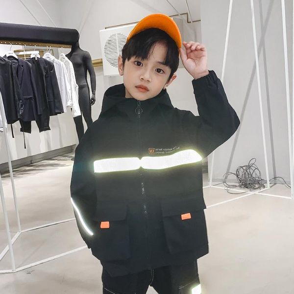 jackets children clothing teens boys spring casual jacket 2021 autumn reflective striped hooded outerwear kids cargo overcoat, Blue;gray
jackets children clothing teens boys spring casual jacket 2021 autumn reflective striped hooded outerwear kids cargo overcoat, Blue;gray