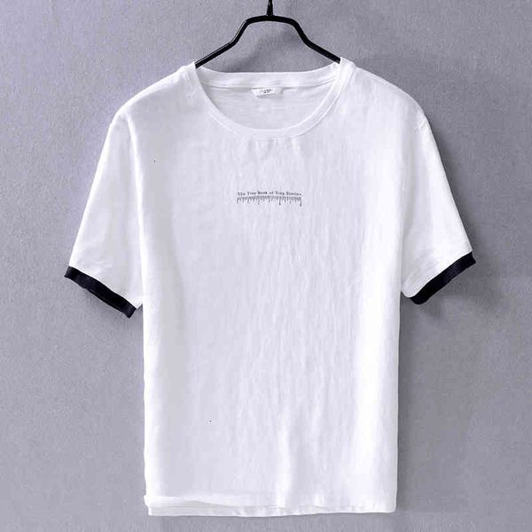 men's t-shirts comfortable linen short-sleeved t-shirt casual trend mens white t shirt breathable tshirt for men solid chemise camisa r, White;black
men's t-shirts comfortable linen short-sleeved t-shirt casual trend mens white t shirt breathable tshirt for men solid chemise camisa r, White;black