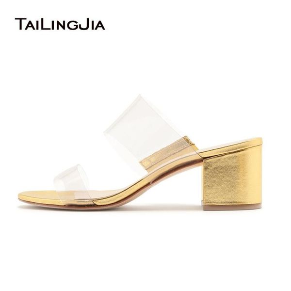 clear pvc slipper sandals 2021 for women heels gold silver purple pu leather mix transparent block chunky heel ladies party, Black
clear pvc slipper sandals 2021 for women heels gold silver purple pu leather mix transparent block chunky heel ladies party, Black
