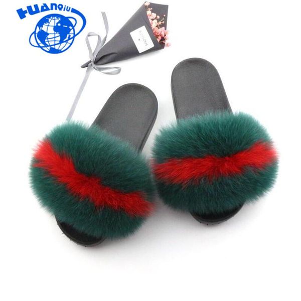 slippers summer women real hair slides female furry indoor flip flops casual beach sandals fluffy plush shoes wyq120, Black
slippers summer women real hair slides female furry indoor flip flops casual beach sandals fluffy plush shoes wyq120, Black